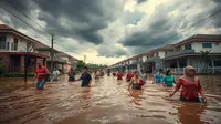Banjir Bandang di China Utara, 9 Tewas dan 4 Lainnya Hilang