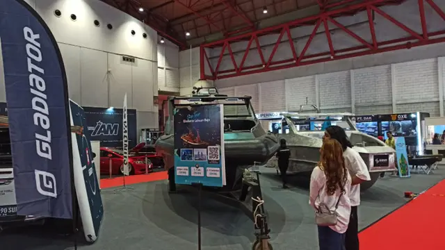 Boat juga ikut tampil di pameran IIMS 2023 (Fahmi/Liputan6)
