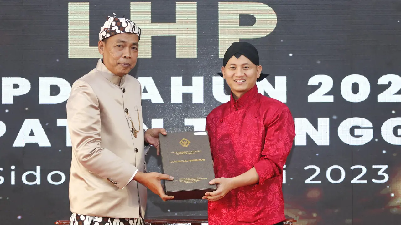 Pemkab Trenggalek Kembali Raih Opini WTP, Berhasil 7 Kali Secara Beruntun