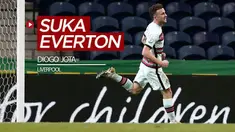 Berita video cerita singkat Diogo Jota, pemain anyar Liverpool, yang pernah mengungkapkan dirinya suka dengan permainan dan semangat dari Everton.