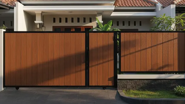 Model Pagar Rumah yang Tidak Mudah Diloncati. Gemini