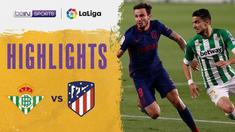 Berita video highlights Atletico Madrid ditahan imbang Real Betis 1-1 dan membuat Liga Spanyol 2020/2021 semakin seru untuk disimak, Senin (12/4/2021) dinihari WIB.