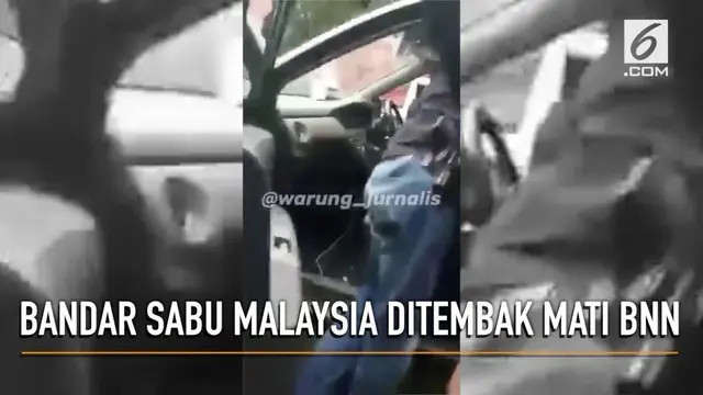VIDEO: Bandar Sabu Malaysia Ditembak Mati di Kalimantan Barat