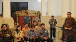 Rapar Koordinasi Nasional  ini juga dihadiri para menteri dari Kabinet Kerja, Jakarta, Selasa (4/11/2014). (Liputan6.com/Herman Zakharia)