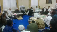 Para tokoh menyikapi serangan terhadap Kompleks Majelis Az Zikra. (Liputan6.com/Bima Firmansyah)