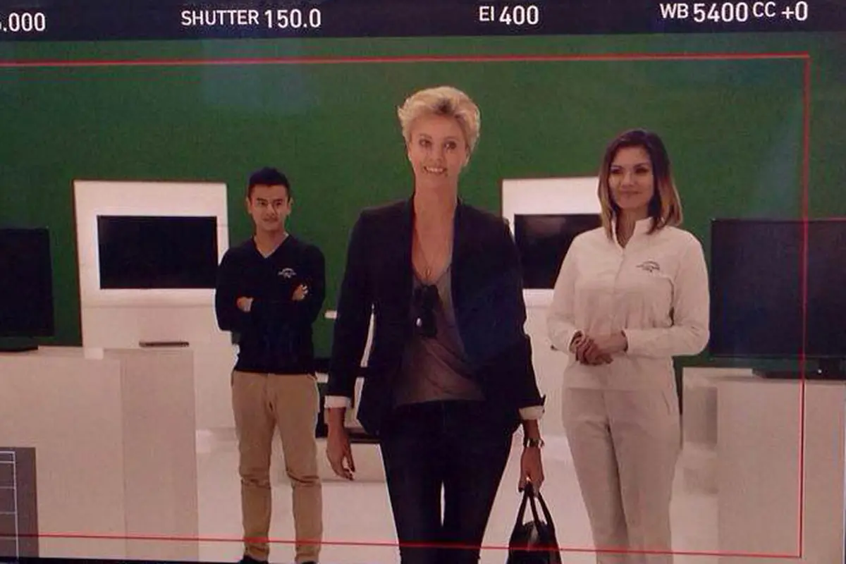 Dion Wiyoko dan Aline Adita Syuting Iklan Bareng Charlize Theron