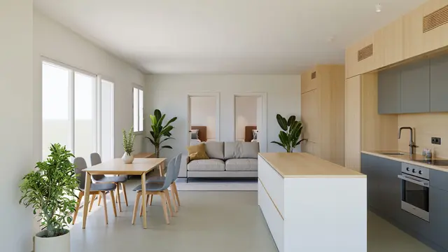 Desain Rumah Kecil Tapi Punya 3 Kamar Tanpa Terasa Sempit (AI)