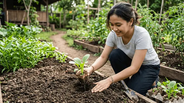 Cara Memanfaatkan Kardus Bekas Sebagai Media Semai Sayuran