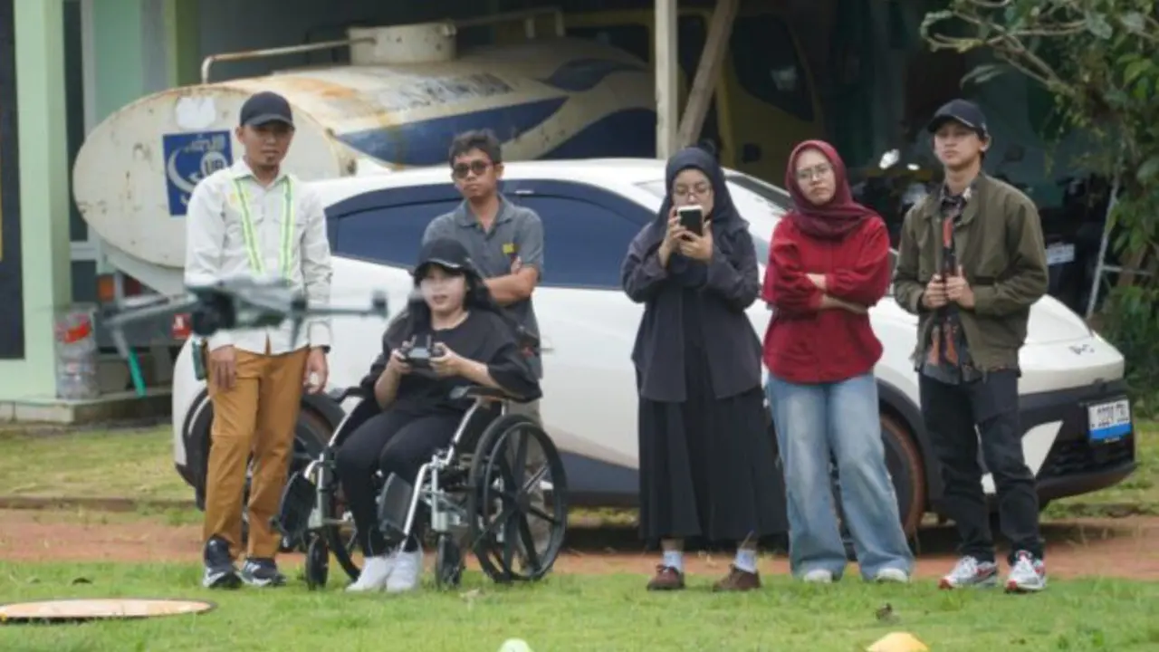 Mahasiswa Disabilitas Belajar Jadi Pilot Drone, Tingkatkan Daya Tawar Profesional di Dunia Kerja