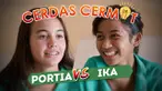 Portia Louise Vs kapten Timnas U-16 putri, Shafira Ika Putri bermain kuis Cerdas Cermat