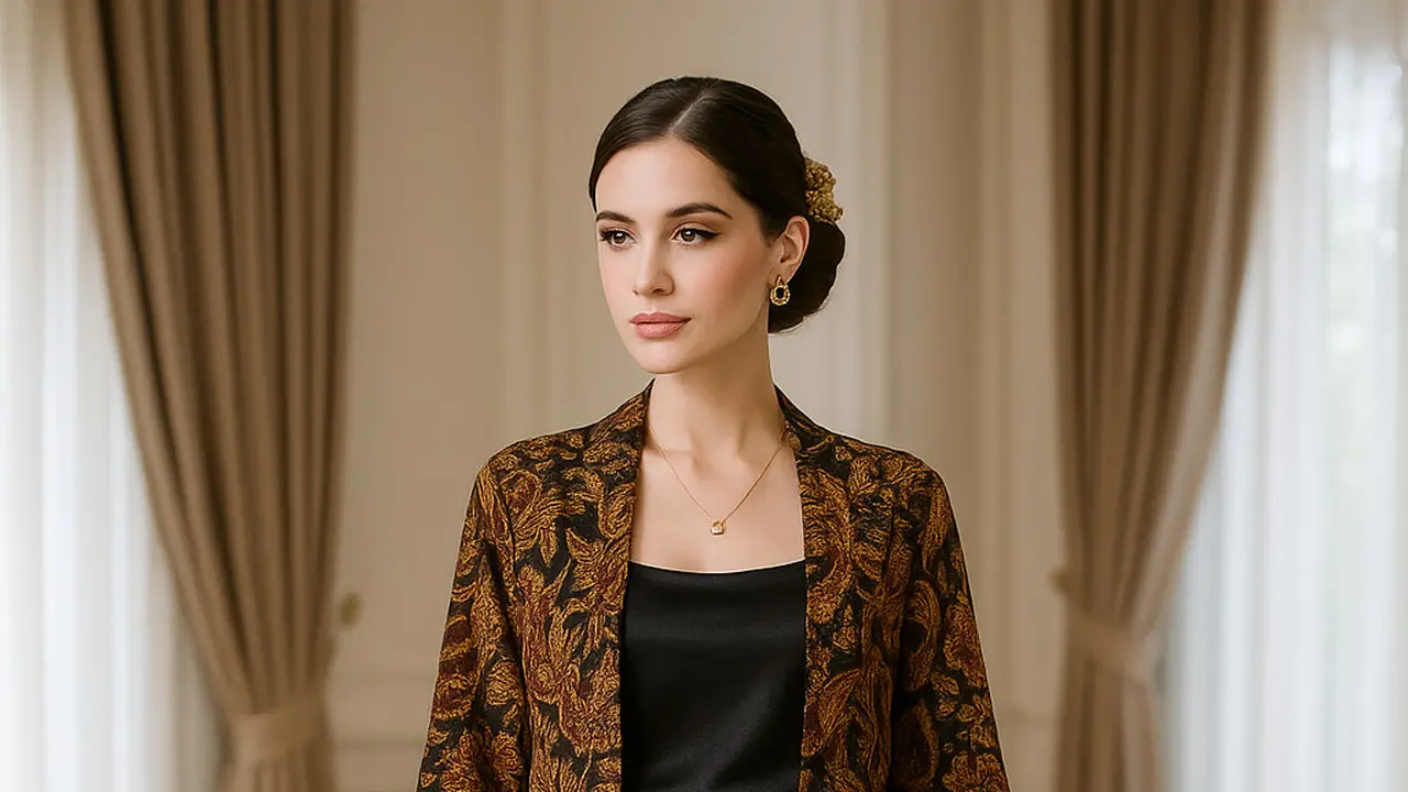 Padu Padan Baju Batik Berbagai Model Kekinian dan Bawahannya