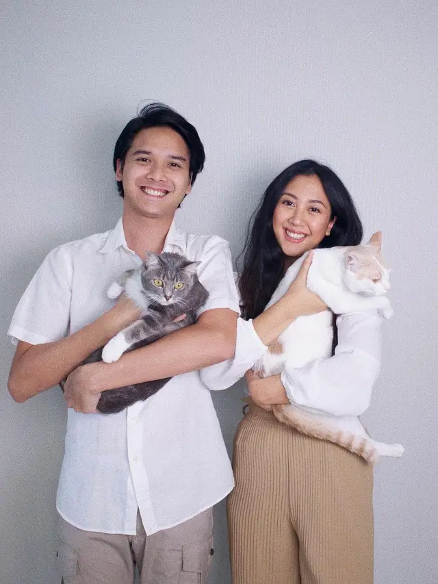 Sherina dan Baskara Mahendra. (Instagram/ https://www.instagram.com/sherinasinna/ - https://www.instagram.com/p/COywexOB8Ta/)