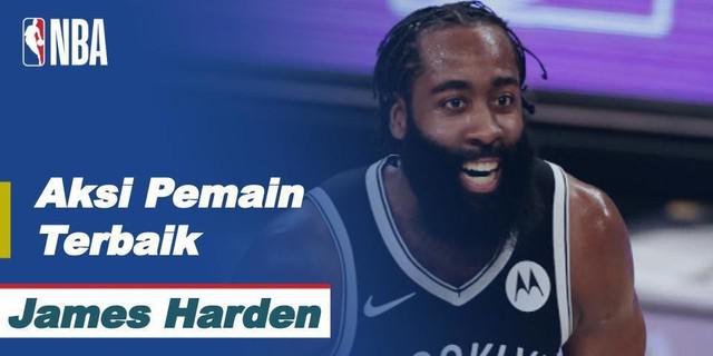 VIDEO: Aksi-Aksi dari James Harden Saat Brooklyn Nets Kalahkan Detroit Pistons di NBA Hari Ini