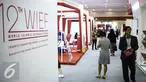 Suasana pameran World Islamic Economic Forum (WIEF) di Jakarta, Selasa (2/8). WIEF‎ ke-12 dihadiri sekitar 2.500 peserta dari 60 negara. (Liputan6.com/Faizal Fanani) 