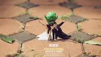 Bikin Foto Pre-Wedding Jadi Miniatur, Tertarik Mencoba?