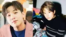 Eric Nam mempunyai beberapa teman dari kalangan selebriti seperti Herny Lau dan Amber f(x). Terkadang ia melakukan Instagram Live bersama Henry dan Amber f(x). (Foto: allkpop.com)