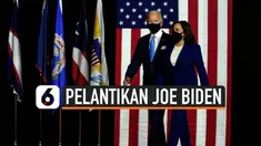 Jelang pelantikan Joe Biden sebagai presiden terpilih Amerika Serikat pada 20 Januari mendatang, kawasan Gedung Capitol dipasang kawat berduri guna memperketat keamanan.