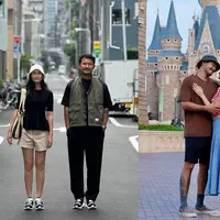 Intip gaya kompak Rio Dewanto dan Atiqah Hasiholan di Jepang (@atiqahhasiholan @riodewanto)