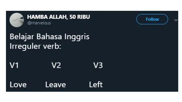 Cara Nyeleneh Belajar Bahasa Inggris ala Netizen Ini Bikin Senyum Miris