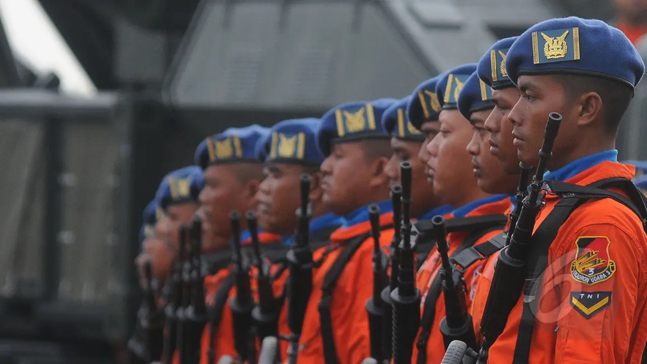 Kasau Agus Supriatna Pimpin Upacara HUT TNI AU ke-69