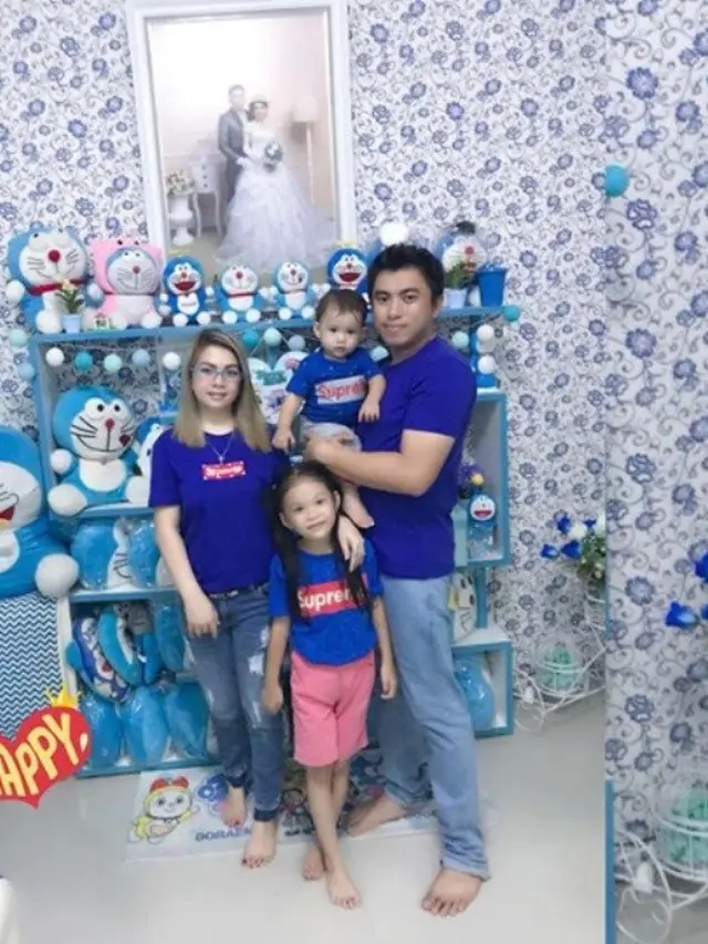 Rumah Doraemon yang sedang viral (instagram @reghinakarwur)