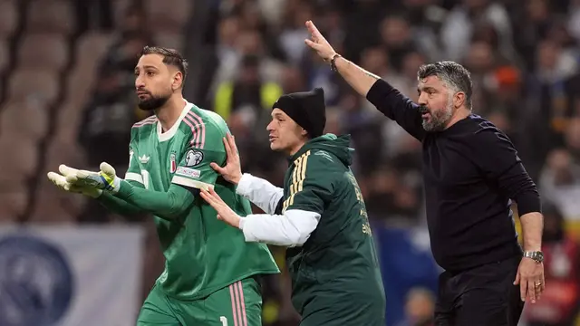 Kalah Adu Penalti Lawan Bosnia, Italia Gagal ke Piala Dunia Tiga Kali Beruntun