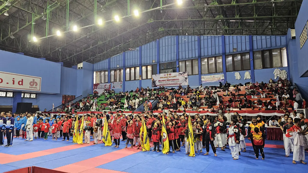 Turnamen Karate Inkado Open 2023 Membludak