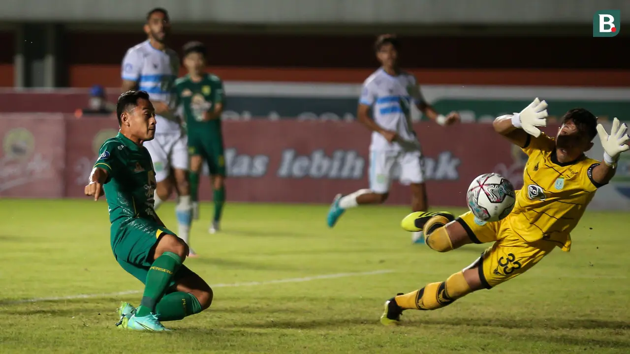 Foto: Derbi Jatim Persebaya Kontra Persela Berakhir Sama Kuat di Pekan ke-8 BRI Liga 1 2021 / 2022