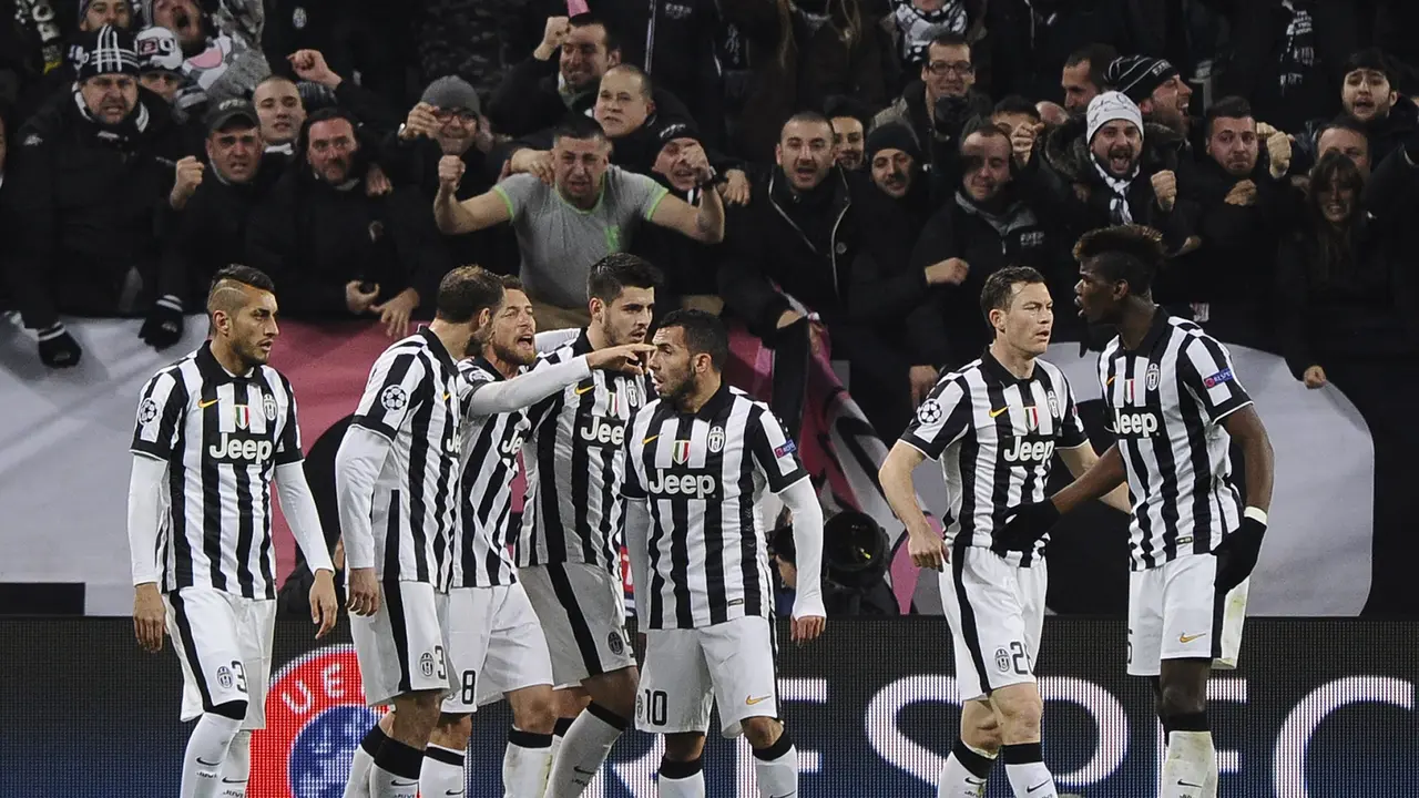 Selebrasi Pemain Juventus