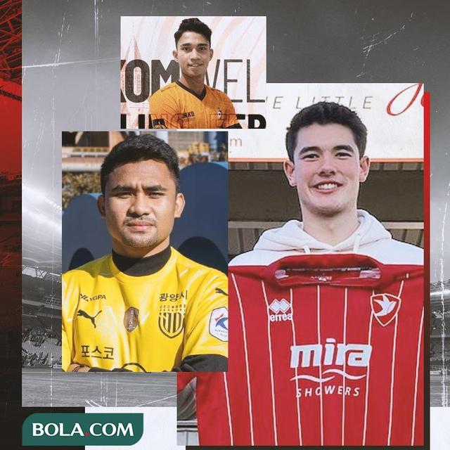 Ilustrasi - Asnawi Mangkualam, Marselino Ferdinan, Elkan Baggott