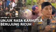 Demo Penanganan Karhutla di Polda Sumsel Berujung Ricuh