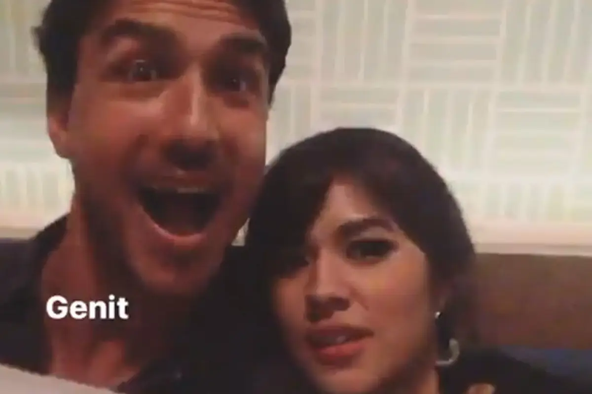 Raisa bikin video berdua dengan Hamish Daud (Foto:Instagram)