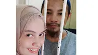 Zul Zivilia dan Istri (Sumber: Instagram/retnoparadinah)