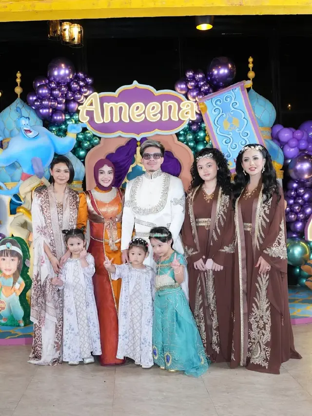 Potret Amora Lemos di Perayaan Ultah Ameena