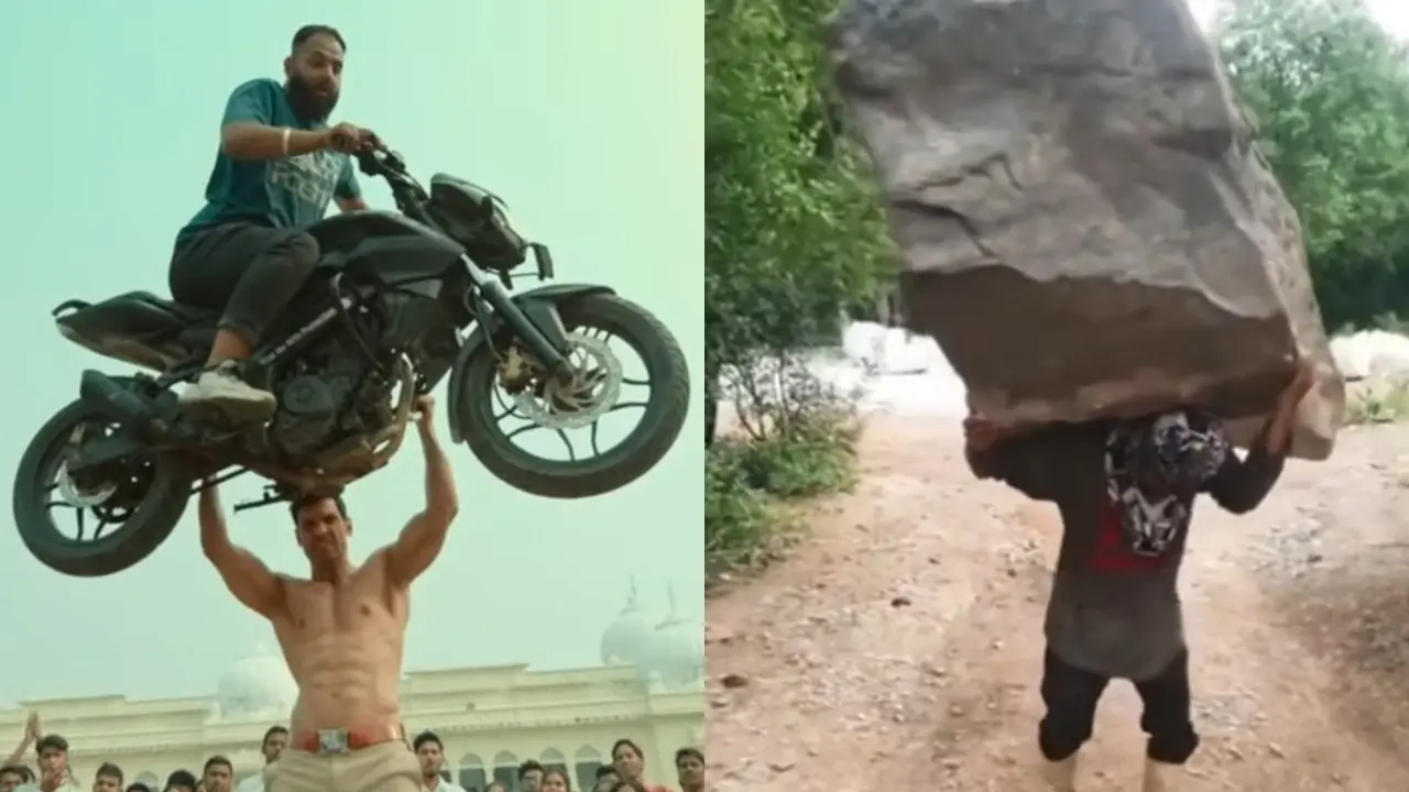 Orang Angkat Benda Super Berat
