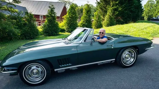 Corvette kesayangan milik Joe Biden (Detroit Free Press)