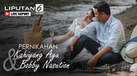 Live Report Pernikahan Kahiyang Ayu-Bobby Nasution. (Liputan6.com/Abdillah)