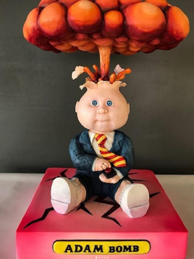 10 Desain Kue Super Unik Bikin Sayang Dimakan