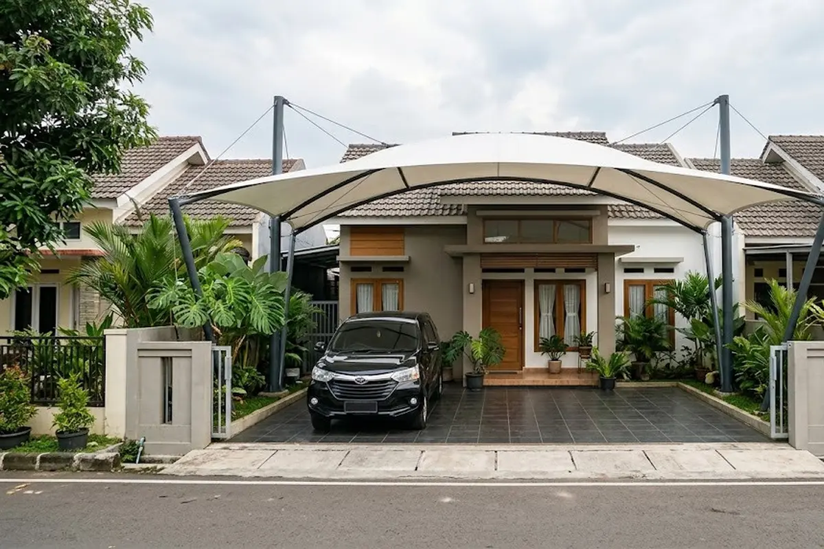 Kanopi Sederhana Tapi Terlihat Mahal