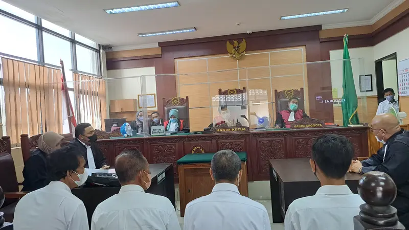 Sidang 4 terdakwa perkara kebakaran Lapas Kelas 1 Tangerang