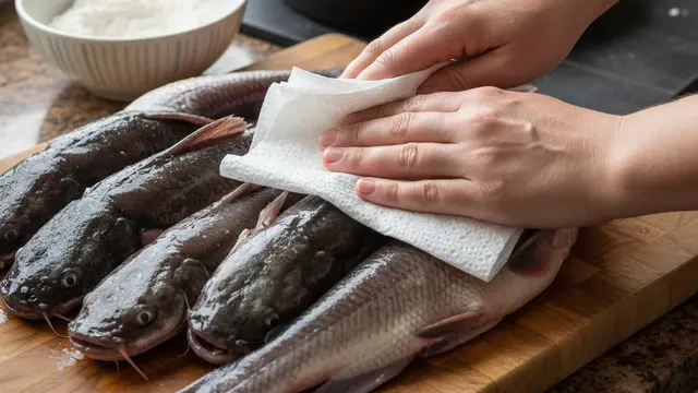 Trik Menggoreng Ikan Lele (Foto: Gemini AI)