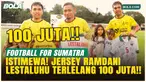 Jersey Timnas Indonesia Milik Ramdani Lestaluhu Terlelang Rp100 Juta untuk Donasi Sumatra!