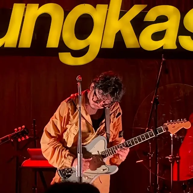 Pamungkas konser Tour Album 'Hardcore Romance" di PFN, Jakarta Timur.
