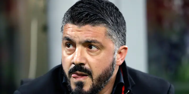 Ekspresi Gattuso vs Wenger Saat AC Milan Ditekuk Arsenal