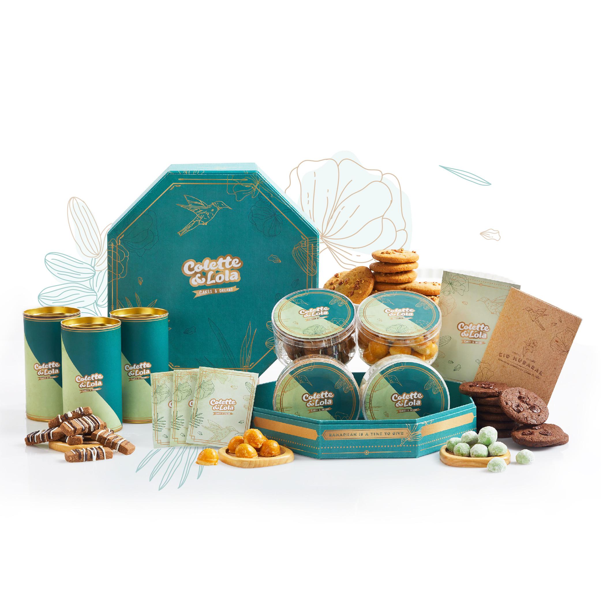 Colette&Lola menawarkan berbagai pilihan bingkisan menarik untuk saling berbagi dengan kerabat di bulan Ramadan dan Idul Fitri, seperti The Daffodil Deluxe.