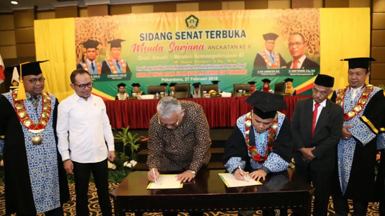 Penandatanganan MoU Menaker dan STAI