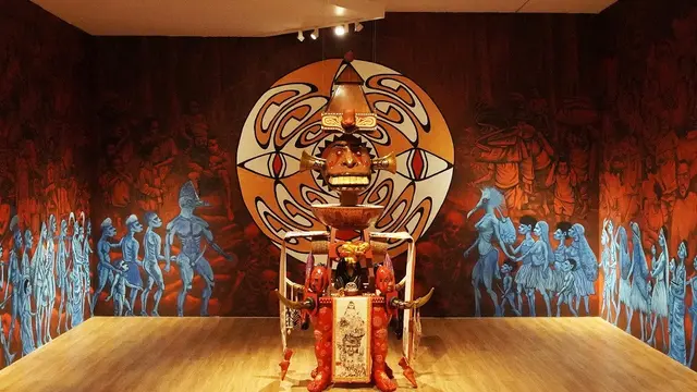 Present Continuous/Sekarang Seterusnya karya Dicky Takndare dari Kolektif Udeido