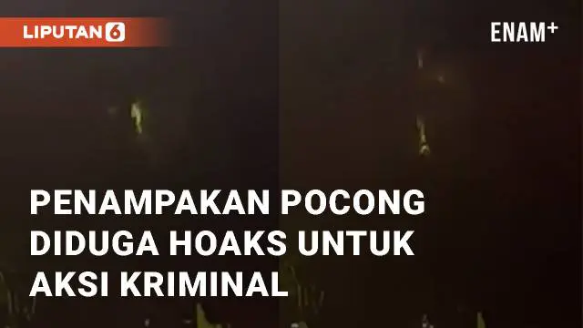 Video penampakan diduga pocong viral di media sosial. Peristiwa ini terjadi di Batujaya, Karawang, Jawa Barat