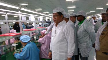 Rudiantara kunjungi pabrik Advan di Semarang