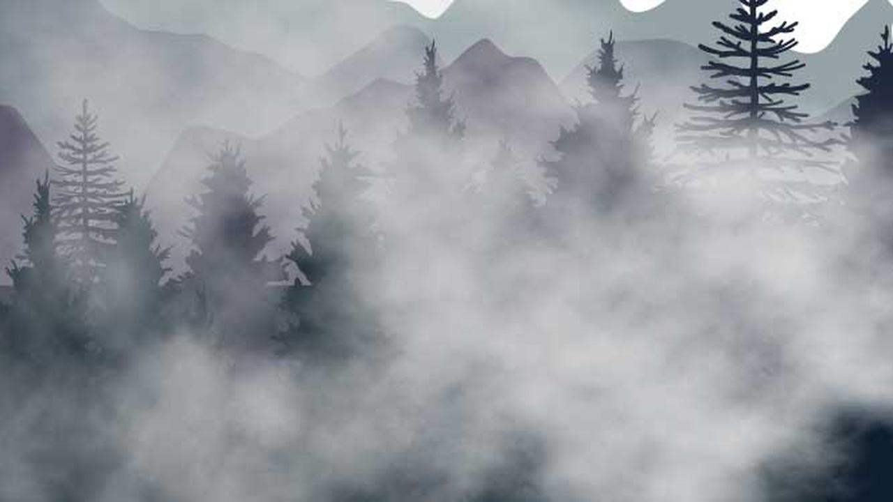 Ilustrasi kabut asap